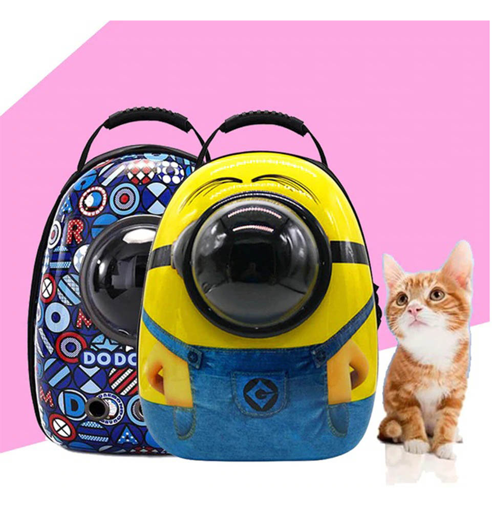 Cat Dog Carrier & Travel Backpack Astronaut Capsule Carrier Pet Carrier Portable Breathable Cute Solid - Image 10