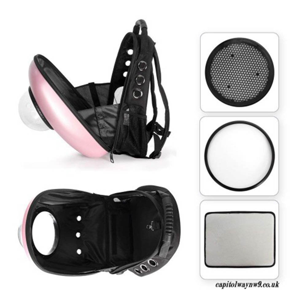 Cat Dog Carrier & Travel Backpack Astronaut Capsule Carrier Pet Carrier Portable Breathable Cute Solid - Image 14