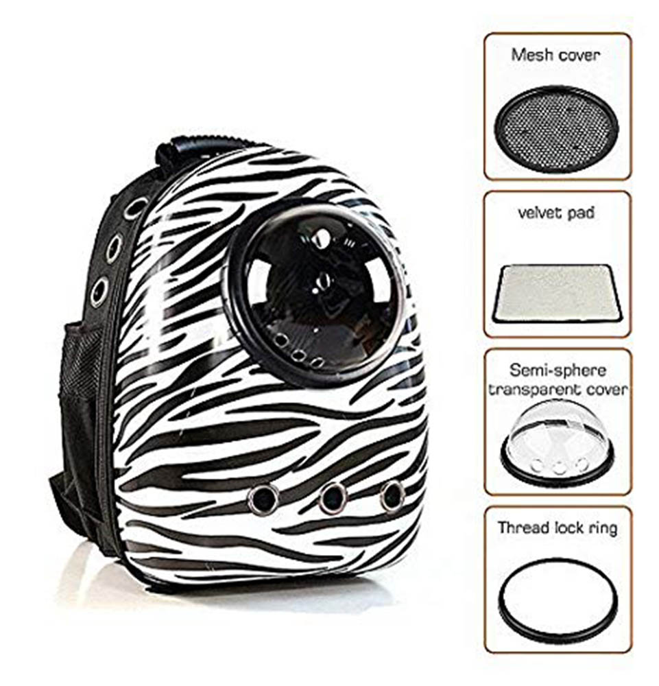 Cat Dog Carrier & Travel Backpack Astronaut Capsule Carrier Pet Carrier Portable Breathable Cute Solid - Image 8