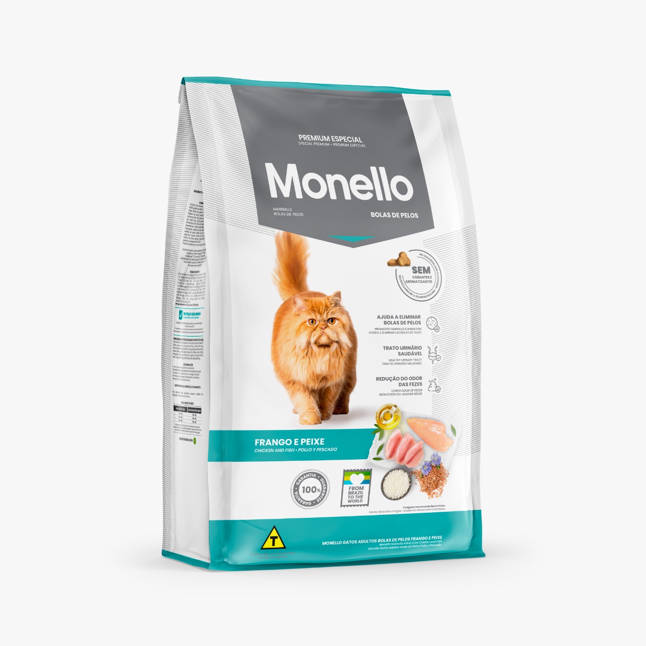 Monello Adult Cat Hairball ( Chicken and Fish Flavor) - Image 2