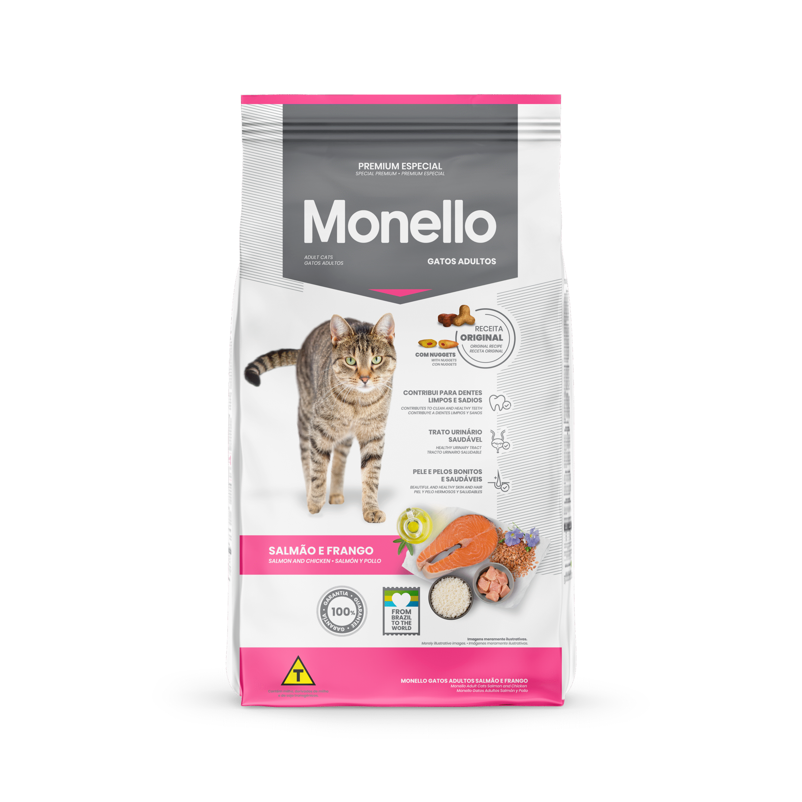 Monello Adult Cat Mix (Salmon and Chicken Flavor) - Image 3